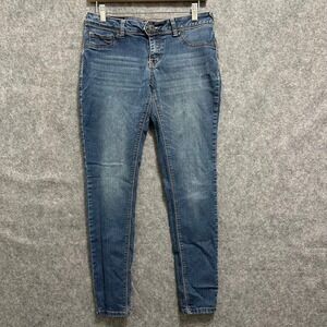 Jade‎ Jeans Skinny Jeans Women 9/10 Blue Denim Mid Rise Stretch Casual Pocketed